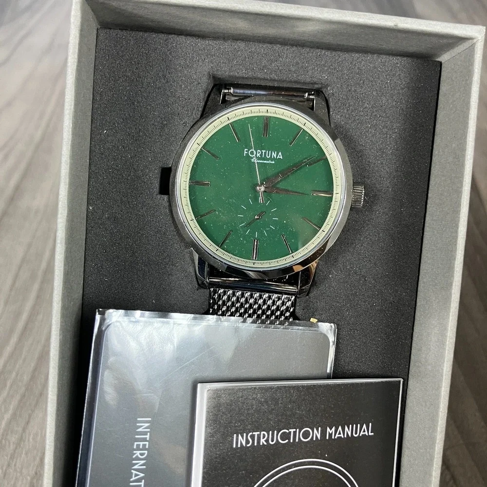 New Fortuna Lincoln‎ Small Second FR-0002-33 43mm With TMI-VH60 Quartz Movement